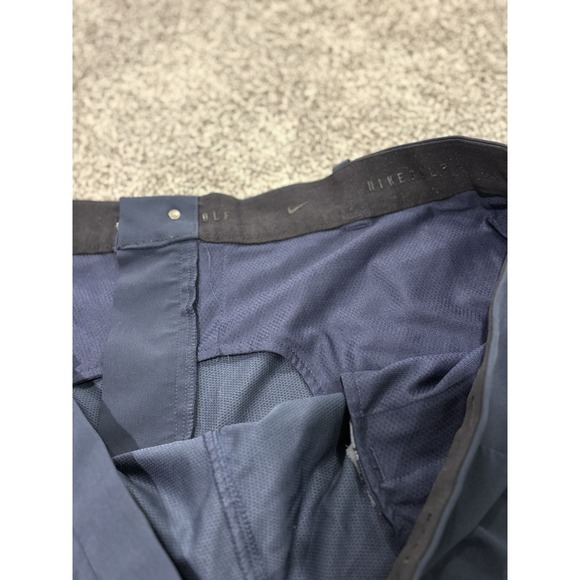 Nike Dri Fit Golf Navy 10"Inseam Shorts Men's Size 42 Navy Performance Chino - Picture 6 of 7